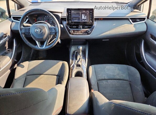 JTDS4RCE3LJ003126 2020 TOYOTA COROLLA Silver Dashboard view