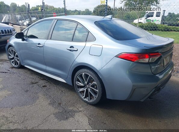 JTDS4RCE3LJ010285 2020 TOYOTA COROLLA Blue Tył lewy