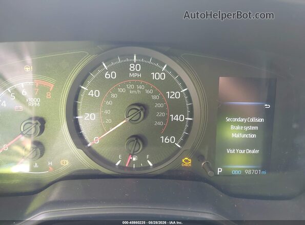 JTDS4RCE3LJ010285 2020 TOYOTA COROLLA Blue Widok tylnych siedzeń