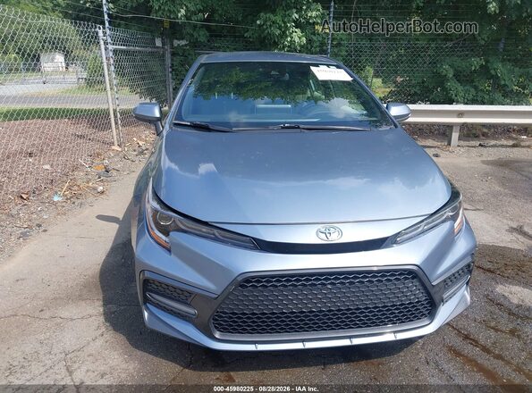 JTDS4RCE3LJ010285 2020 TOYOTA COROLLA Blue Widok z przodu