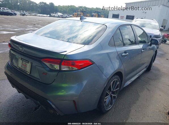 JTDS4RCE3LJ010285 2020 TOYOTA COROLLA Blue Tył prawy