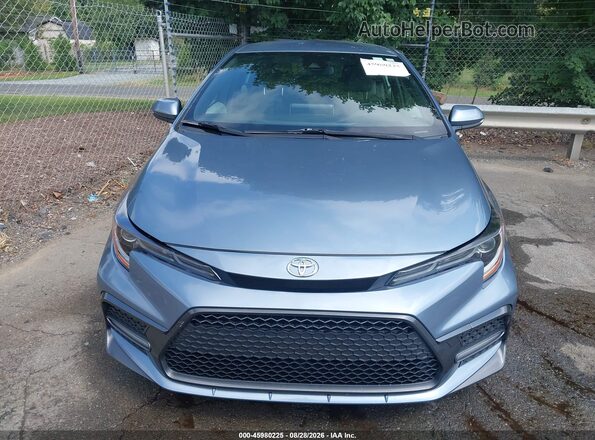 JTDS4RCE3LJ010285 2020 TOYOTA COROLLA Blue Widok zestawu wskaźników