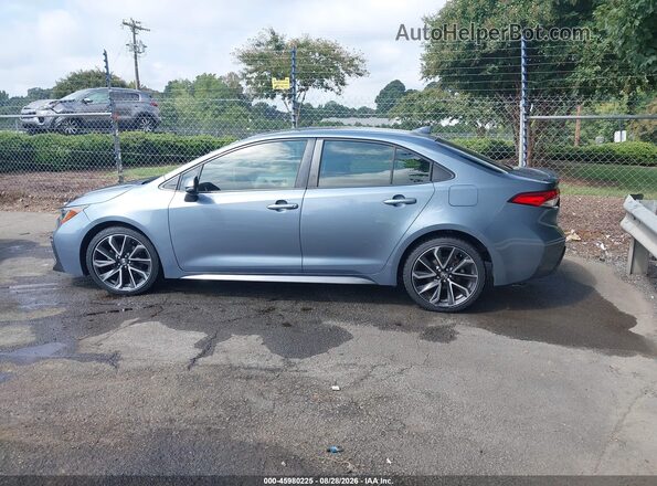 JTDS4RCE3LJ010285 2020 TOYOTA COROLLA Blue Widok wnętrza 360 stopni