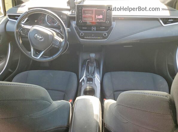 JTDS4RCE3LJ028365 2020 TOYOTA COROLLA Black Dashboard view