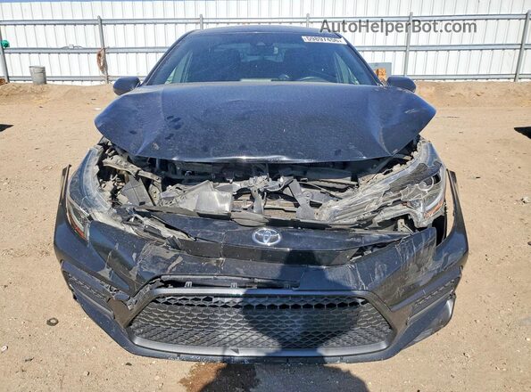 JTDS4RCE3LJ028365 2020 TOYOTA COROLLA Black Front view