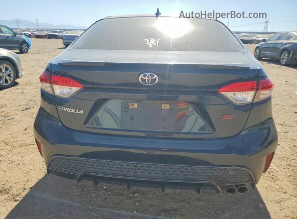 JTDS4RCE3LJ028365 2020 TOYOTA COROLLA Black Rear view