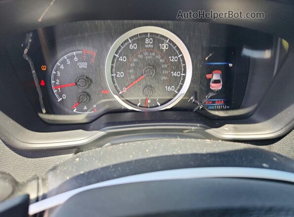 JTDS4RCE3LJ040774 2020 TOYOTA COROLLA Black Instrument cluster view