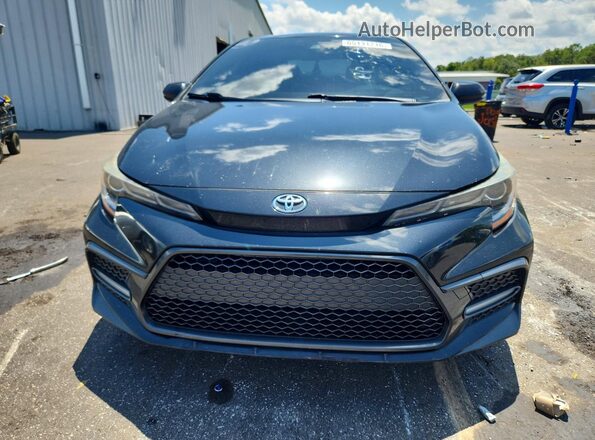JTDS4RCE3LJ040774 2020 TOYOTA COROLLA Black Front view