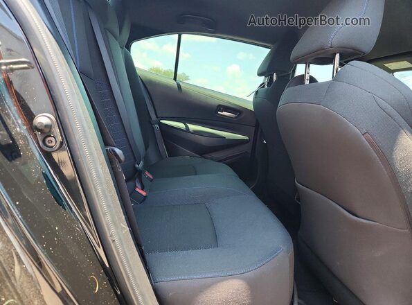 JTDS4RCE3LJ040774 2020 TOYOTA COROLLA Black Rear seats view