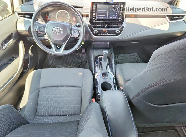JTDS4RCE3LJ040774 2020 TOYOTA COROLLA Black Dashboard view