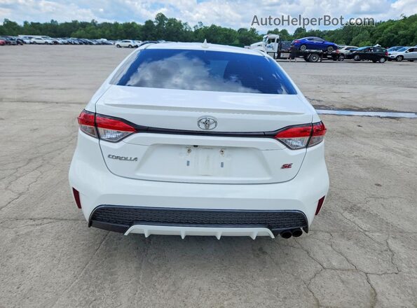 JTDS4RCE4LJ023773 2020 TOYOTA COROLLA White Вид ззаду