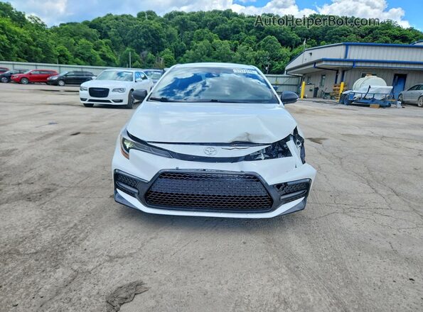 JTDS4RCE4LJ023773 2020 TOYOTA COROLLA White Вид спереду