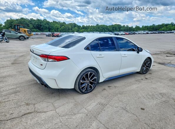 JTDS4RCE4LJ023773 2020 TOYOTA COROLLA White Задня права чверть