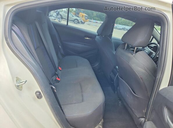 JTDS4RCE4LJ023773 2020 TOYOTA COROLLA White Вид задніх сидінь