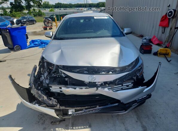JTDS4RCE5LJ020025 2020 TOYOTA COROLLA Silver Front view