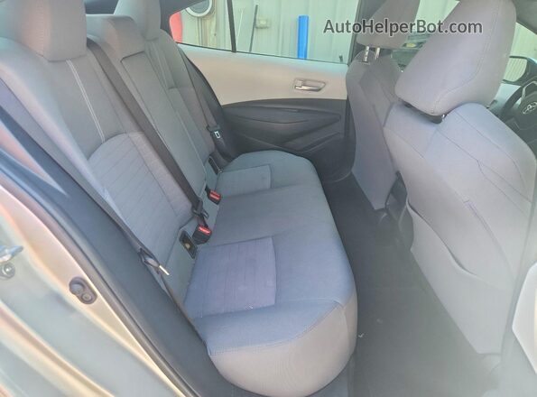 JTDS4RCE5LJ020025 2020 TOYOTA COROLLA Silver Rear seats view