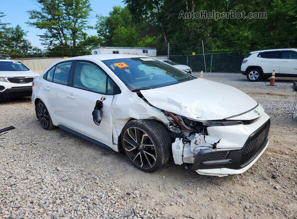 JTDS4RCE5LJ028108 2020 TOYOTA COROLLA White წინა მარჯვენა