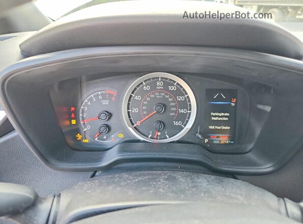 JTDS4RCE5LJ028108 2020 TOYOTA COROLLA White ხელსაწყოთა პანელის ხედი
