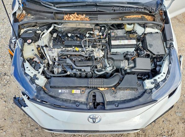 JTDS4RCE5LJ028108 2020 TOYOTA COROLLA White ძრავის განყოფილების ხედი
