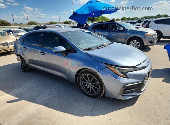 JTDS4RCE7LJ011066 2020 TOYOTA COROLLA Blue წინა მარჯვენა