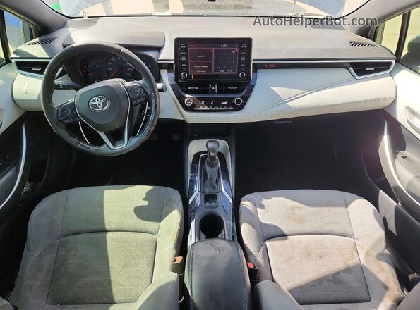 JTDS4RCE7LJ011066 2020 TOYOTA COROLLA Blue წინა პანელის ხედი