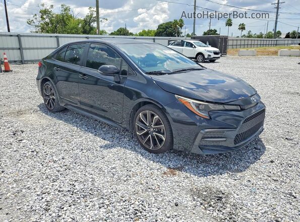 JTDS4RCE7LJ021760 2020 TOYOTA COROLLA Черный Вид спереди