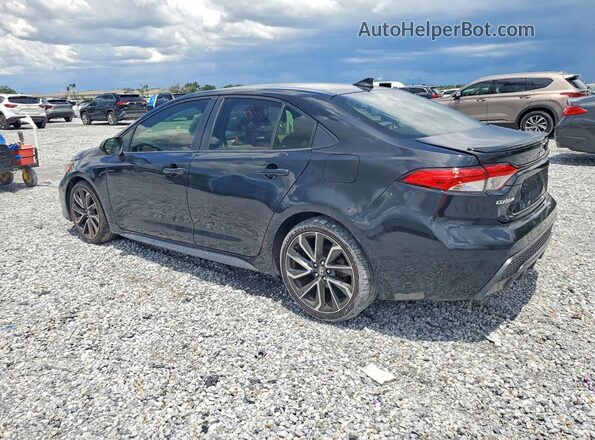 JTDS4RCE7LJ021760 2020 TOYOTA COROLLA Черный Задняя правая четверть