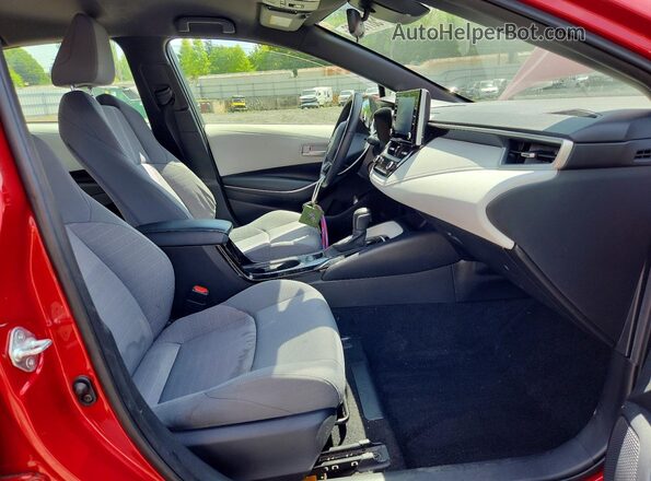 JTDS4RCE9LJ000201 2020 TOYOTA COROLLA Red Vista interior delantera