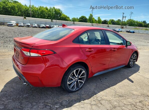 JTDS4RCE9LJ000201 2020 TOYOTA COROLLA Red Trasero derecho