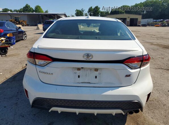 JTDS4RCE9LJ044389 2020 TOYOTA COROLLA White Հետևի տեսք