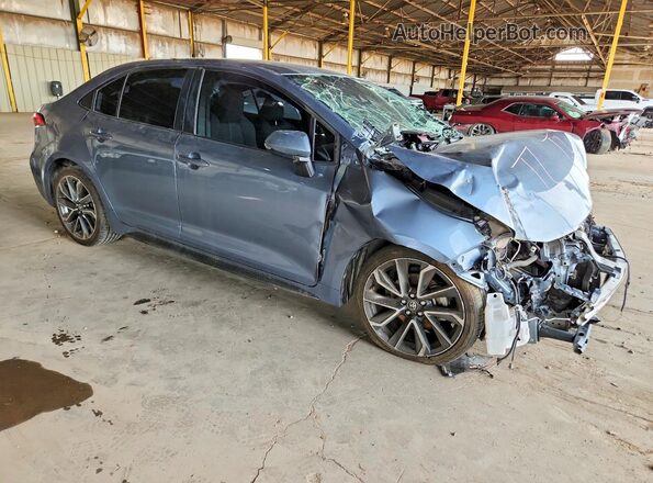 JTDS4RCE9LJ050709 2020 TOYOTA COROLLA Серый Передняя правая четверть