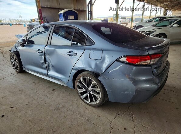 JTDS4RCE9LJ050709 2020 TOYOTA COROLLA Серый Задняя левая четверть