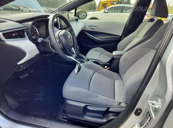 JTDS4RCEXLJ023759 2020 TOYOTA COROLLA Silver წინა სალონის ხედი