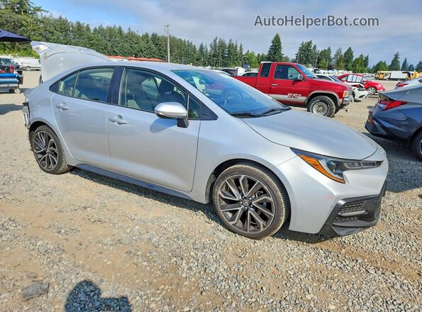 JTDS4RCEXLJ023759 2020 TOYOTA COROLLA Silver წინა მარჯვენა
