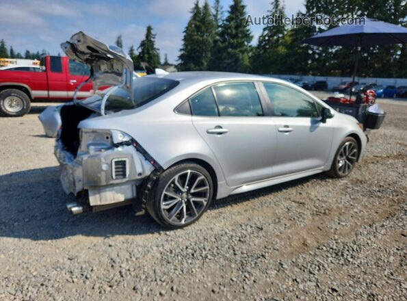 JTDS4RCEXLJ023759 2020 TOYOTA COROLLA Silver Trasero derecho