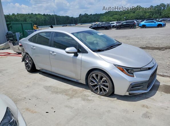 JTDS4RCEXLJ027780 2020 TOYOTA COROLLA Silver Передня права чверть
