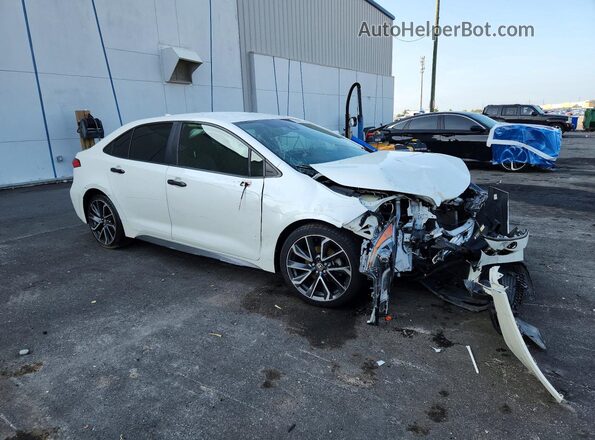 JTDS4RCEXLJ030095 2020 TOYOTA COROLLA White Առջևի աջ