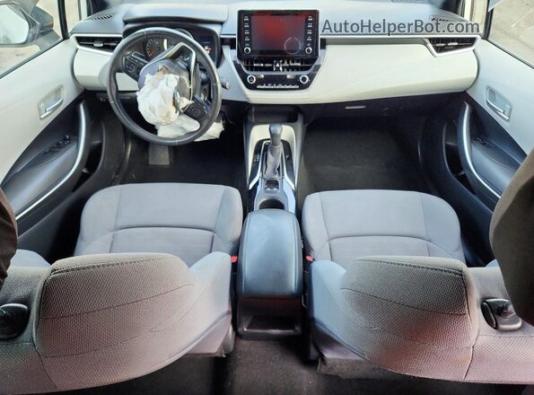 JTDS4RCEXLJ030095 2020 TOYOTA COROLLA White Առջևի վահանակի տեսք