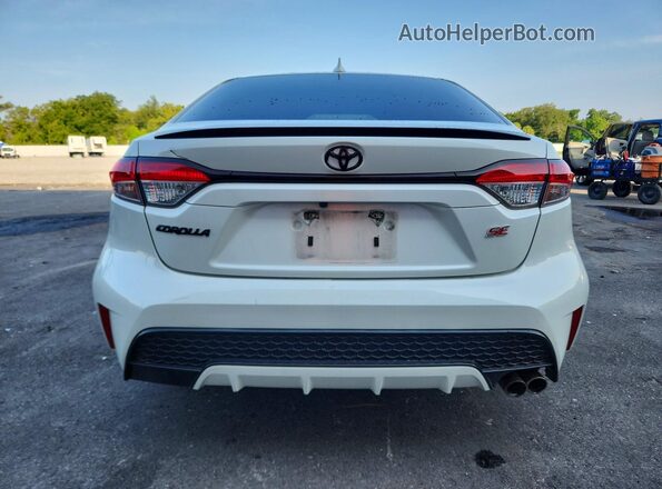 JTDS4RCEXLJ030095 2020 TOYOTA COROLLA White Հետևի տեսք