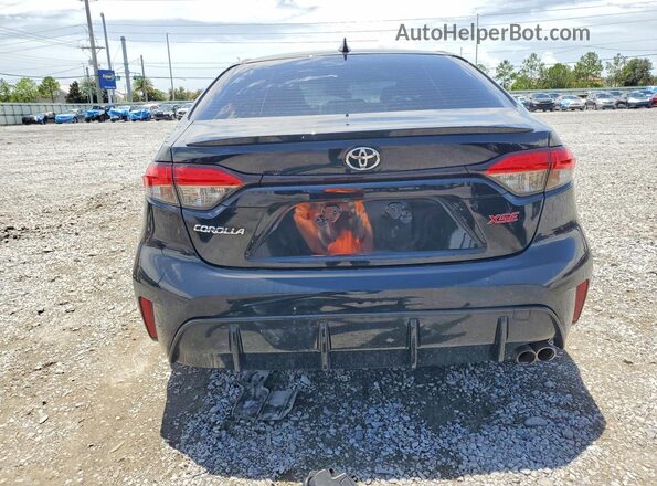 JTDT4MCE6P3515674 2023 TOYOTA COROLLA Black Հետևի տեսք