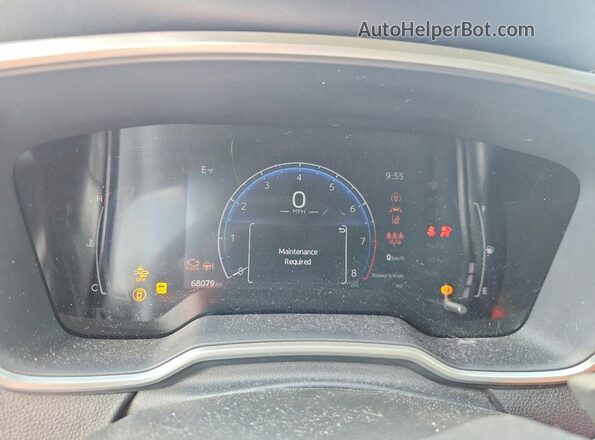 JTDT4MCE6P3515674 2023 TOYOTA COROLLA Black Սարքավորումների վահանակի տեսք