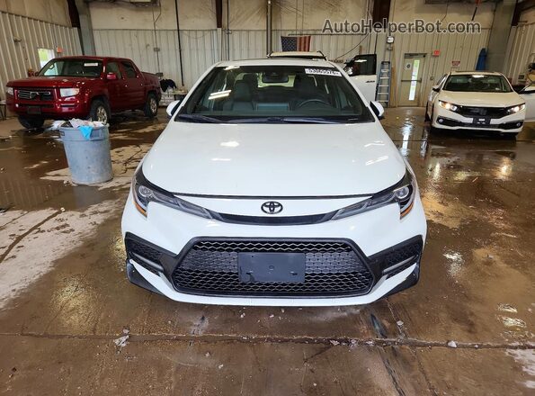 JTDT4RCE0LJ042891 2020 TOYOTA COROLLA White წინა ხედი