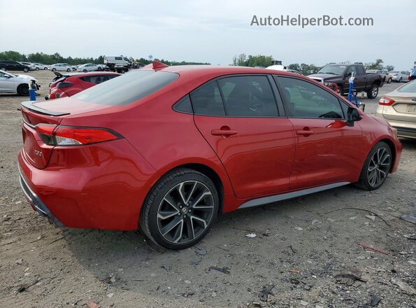 JTDT4RCE0LJ046049 2020 TOYOTA COROLLA Красный Задняя правая четверть