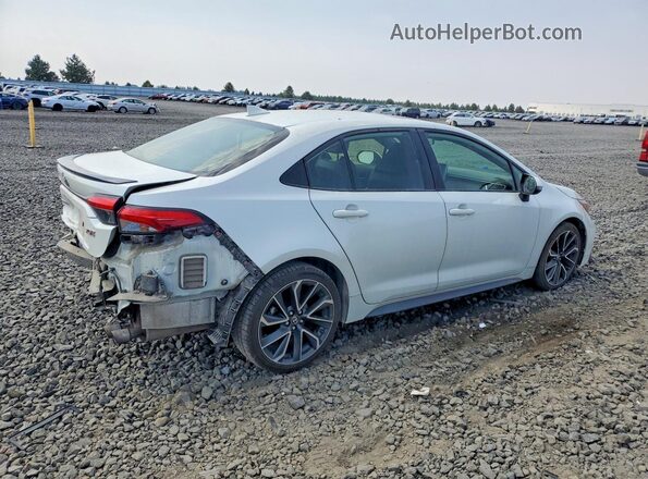 JTDT4RCE5LJ041574 2020 TOYOTA COROLLA Белый Задняя правая четверть