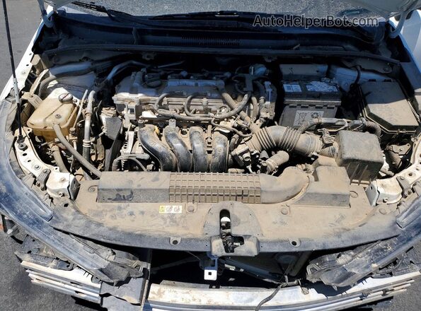 JTDVPMAE2MJ137735 2021 TOYOTA COROLLA White უკანა სალონის ხედი