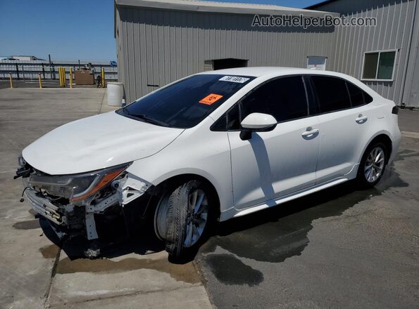 JTDVPMAE2MJ137735 2021 TOYOTA COROLLA White 