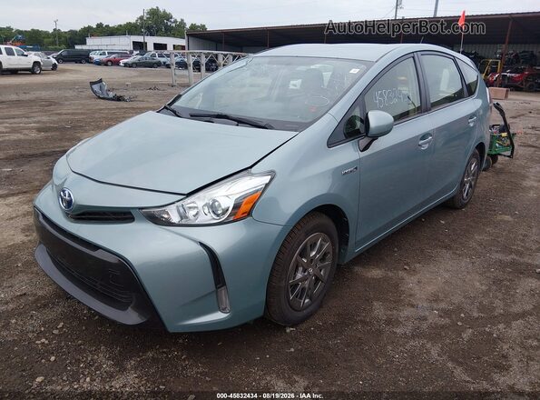JTDZN3EU2HJ066433 2017 TOYOTA PRIUS V Blue Front left