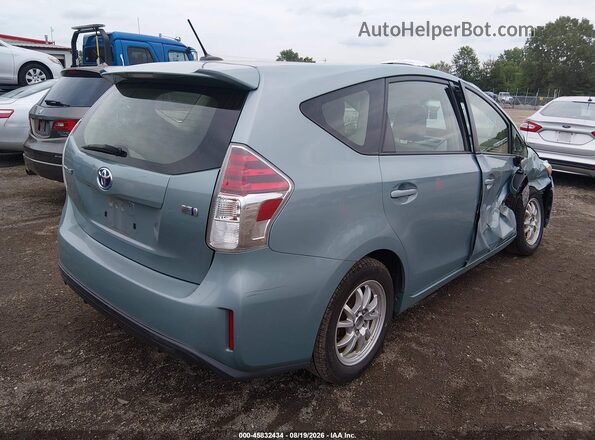 JTDZN3EU2HJ066433 2017 TOYOTA PRIUS V Blue Rear right