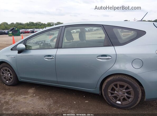JTDZN3EU2HJ066433 2017 TOYOTA PRIUS V Blue 360 interior view