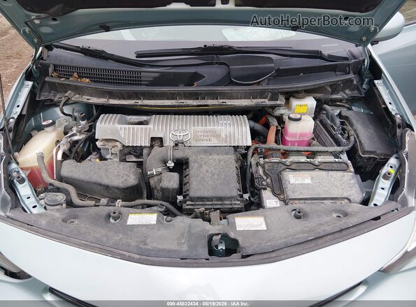 JTDZN3EU2HJ066433 2017 TOYOTA PRIUS V Blue Rear view